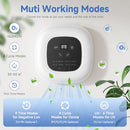 PIUERDS AIR PURIFIER OZONE & NEGATIVE ION 99% ODOR ELIMINATOR KO6 - WHITE - Like New