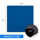 GSE Games Sports Expert 32" Rubber Anti-Slip Playmat, Cover Mat - Blue - Brand New