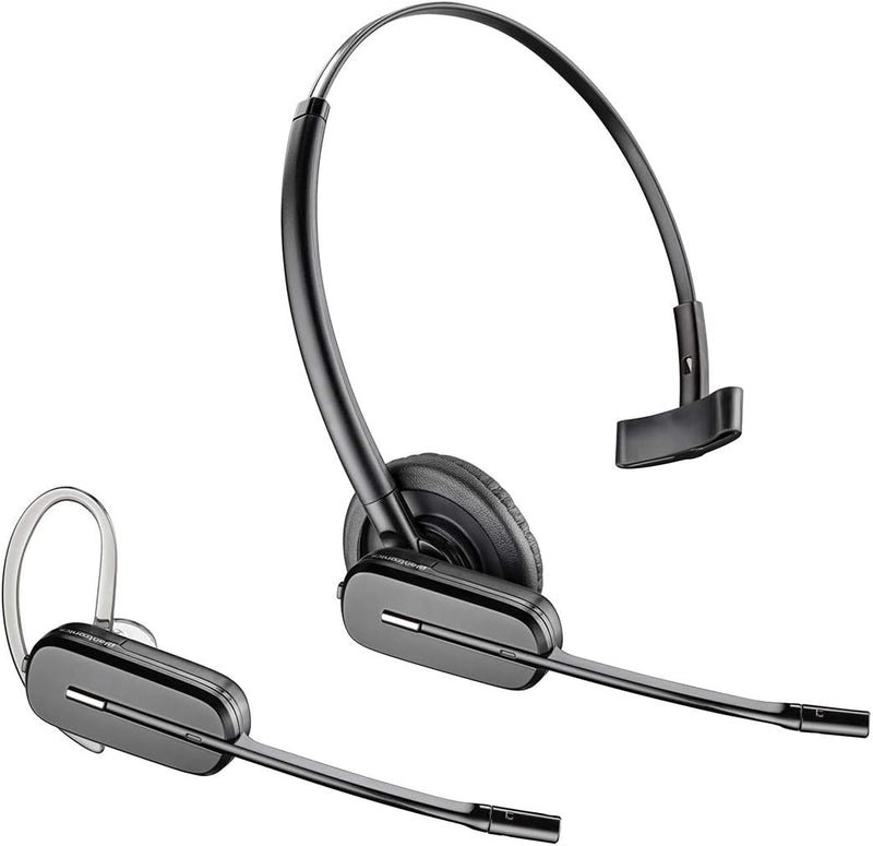 Polycomp Headset Poly (Plantronics + Polycom) CS540 Wireless Headset System - BLACK - L ...