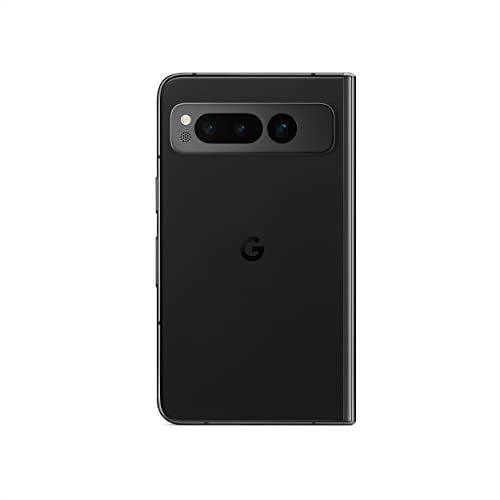 Google Pixel Fold Unlocked Android 5G Smartphone Telephoto Lens 256 GB Obsidian - Brand New