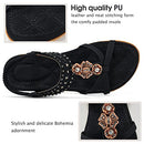 ALICEGANA WOMENS SANDALS SHOES COMFORT WALKING NON SLIP - SIZE: WOMEN 7, BLACK - Like New