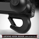 XPE Trailer Hitch Tri Ball Mount with Hook 2" Hitch Receiver XTH-2220-3B - Black - Like New