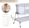 ANGELBLISS BABY BEDSIDE PORTABLE BASSINET BN02 - LIGHT GRAY - Like New