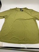 TALMONT WOMEN'S PAJAMA SET SHORT SLEEVE 2 PIECE LOUNGE SET - SIZE: XL - KHAKI - Like New