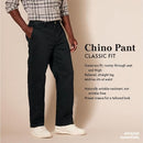 AMAZON ESSENTIALS MEN'S CLASSIC-FIT WRINKLE-RESISTANT - SIZE: 31W X 32L - BLACK - Brand New