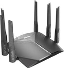 D-Link WiFi Router AC3000 Mesh Smart MU-MIMO Tri Band DIR-3040-US - Black Like New