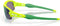 Oakley Oj9008 Flak XXS Square Sunglasses - RETINA BURN/PRIZM JADE - Like New