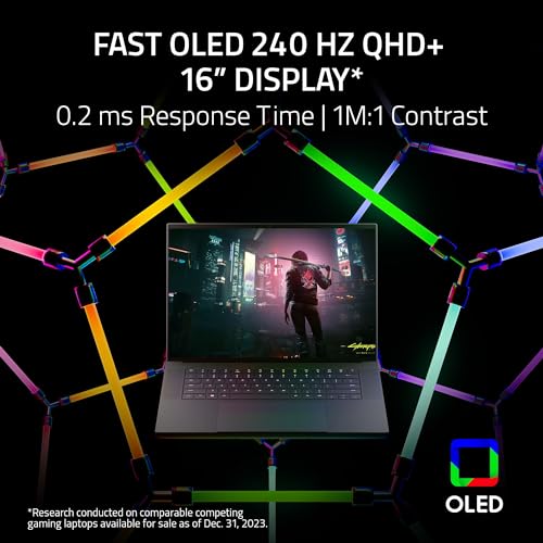 Razer Blade 16 16" OLED QHD+ i9-14900HX 32GB 1TB SSD RTX 4080 - BLACK Like New