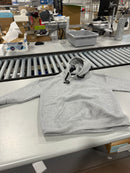 BLUE ICE PULLOVER HOODIE - SIZE: MEN M - HEATHER GRAY - Brand New