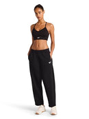 RVW253P211006 Reebok Women's Barrel Pant Standard Fit 28” Inseam Med Black M - Brand New