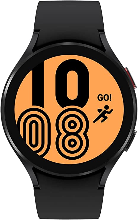 Samsung Galaxy Watch 4 44mm Smartwatch with extra band - Black - Like New