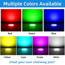 TANDANIC COLOR CHANGING LED POOL LIGHT, 10 INCH WET NICHE UNDERWATER - STAINLESS - Like New