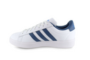 ADIDAS GRAND COURT 2.0 - SIZE: MEN 9 (AU/UK M7.5) - WHITE/BLUE - Brand New