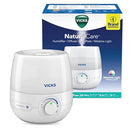 Vicks NaturalCare Cool Mist Ultrasonic Humidifier Color-Changing Light - Brand New