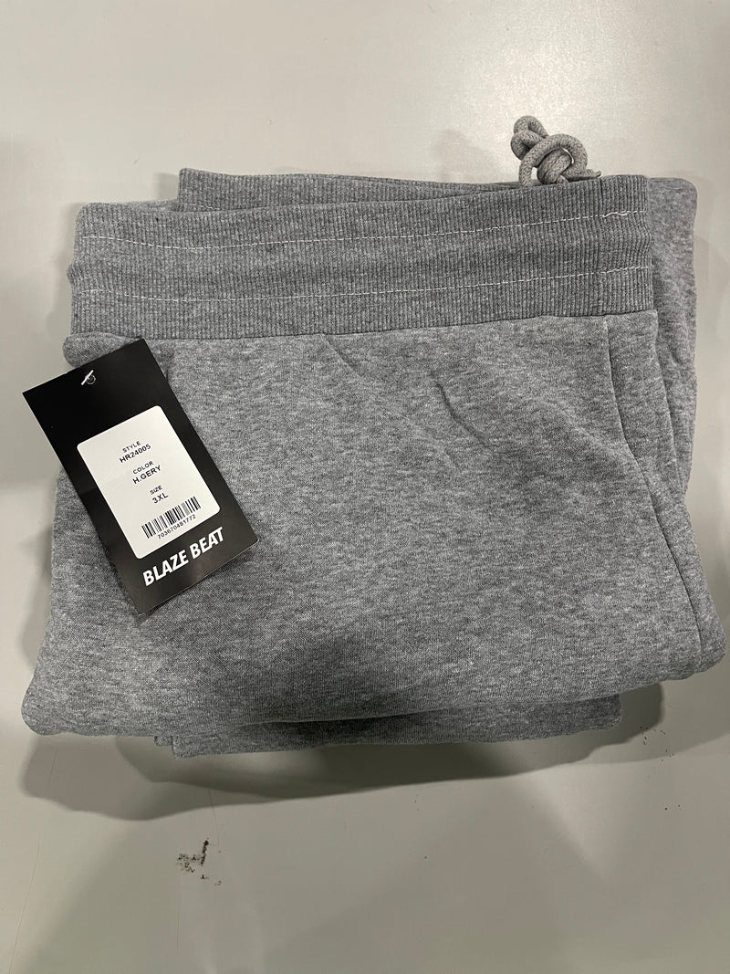 BLAZE BEAT 2 PIECE TRACK OUTFIT - SIZE: MEN 3XL - HEATHER GRAY - Brand New