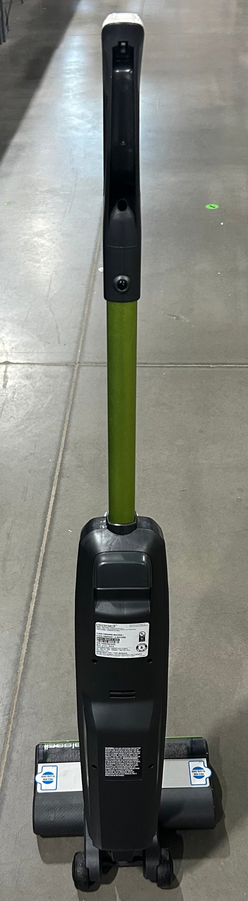 BISSELL CROSSWAVE HF3 CORDLESS MULTI-SURFACE WET-DRY VACUUM - WHITE/BLACK/GREEN - Like New