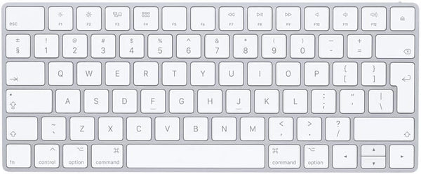 Apple Magic Keyboard Danish Layout MLA22DK/A - Silver Like New