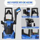 GENERIC ELECTRIC PRESSURE WASHER, 2.5 GPM, 5350 PSI MAX - BLUE/BLACK - Like New