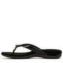 10000435001 VIONIC BELLA THONG SANDALS BLACK PATENT SIZE WOMENS 8.5 BLACK - Like New