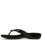 10000435001 VIONIC BELLA THONG SANDALS BLACK PATENT SIZE WOMENS 8.5 BLACK - Like New