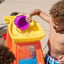 STEP2 CAR WASH SPLASH CENTER, KIDS WATER TABLE & PRETEND PLAY CAR - MULTICOLOR - Like New