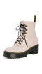 22601001 Dr. Martens Women's Leona Leather Heeled Boot Fashion - Like New