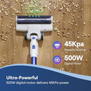 ULTENIC U10 ULTRA CORDLESS VACUUM CLEANER 45KPA 500W STICK RECHARGEABLE -BLUE - Like New