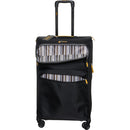 LUCAS LUGGAGE 27” TUSCANY SPINNER SUITCASE - EXPANDABLE, SOFTSIDE - BLACK - Like New