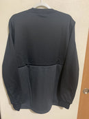ADIDAS MEN'S TEAM ISSUE CREW SWEATSHIRT - BLACK TOP HALF/GRAY BOTTOM HALF - XL - Brand New