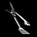 ChefGiant BBQ Grill Spatula Tongs 6-In-1 Grill Utensils Set 18" Long - Silver - Brand New