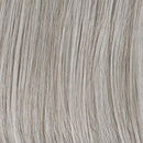 GABOR TOP PERFECT HAIR TOPPER 10" LONG CLIP IN GL 56-60 SUGARED SILVER - SILVER - Brand New