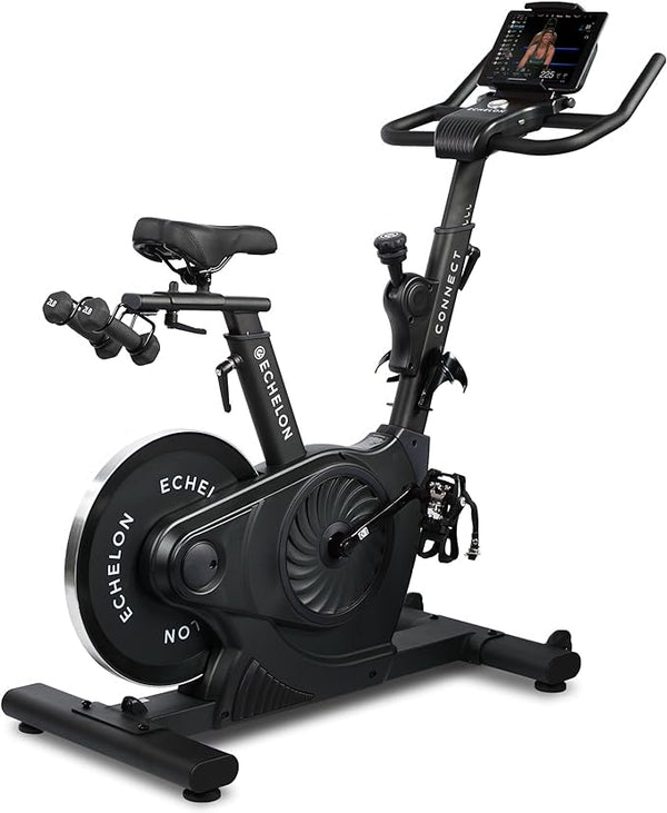 Echelon Fitness Exercise Bike Smart Connect Workout Magnetic EX3-BLACK - BLACK Like New