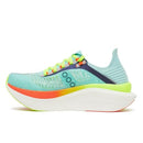 SAUCONY UNISEX ENDORPHIN ELITE 2 ROAD RUNNING SHOE - SIZE: 11.5 - SPLASH/FIRE - Like New