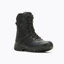MERRELL MEN'S MOAB 3 8" ZIP TACTICAL BOOTS - SIZE: MEN 9 - BLACK - Like New