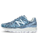 NEW BALANCE FRESH FOAM TRAIL RUNNING WOMEN'S SHOES - SIZE 5, BLUE GRAY - WTHIERB - Like New