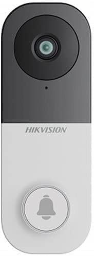 Hikvision DS-HD2 1080p HD Outdoor Wi-Fi Smart Doorbell - White - Like New