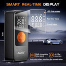 ZUZEE TIRE INFLATOR PORTABLE AIR COMPRESSOR, 4X FASTER 150PSI - ORANGE - Like New