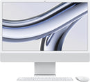 Apple iMac 24" 4480 x 2520 APPLE M3 8-CORE CPU 8GB 256GB SSD 8-CORE GPU - SILVER Like New