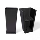 LA JOLIE MUSE Tall Outdoor Planter Set of 2, 20 Inch Large Tapered Planters - Like New