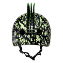 ML-009S Raskullz Mohawk Helmet 48-52cm - Green/Black - Brand New