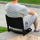 Ohuhu Stadium Seats Bleacher Style Portable Chairs 1 Pack B01GR7OATQ - Blue - Brand New