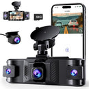 TEHCLIFE 4 CHANNEL 2.5K DASH CAM FRONT REAR LEFT RIGHT 170° - Scratch & Dent