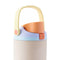 OWALA 30OZ FREESIP SWAY STAINLESS STEEL WATER BOTTLE, ORANGE LID - SANDY SHORES - Brand New