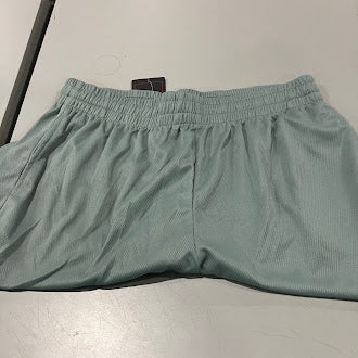 JUMP START MENS MOISTURE WICKING PERFORMANCE MESH SHORTS - SIZE: MEN L - SILVER - Brand New