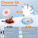 BESLOWE 6 PACKS 6 INCH 5CCT LED RECESSED CEILING LIGHTS ULTRA-THIN - WHITE - Like New