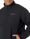 COLUMBIA MEN'S ASCENDER SOFTSHELL JACKET - SIZE: MEN 1X - BLACK - Like New