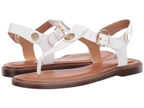 TOMMY HILFIGER BENNIA SIZE WOMEN 8.5 WHITE LL - Like New
