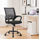 JONPONY ERGONOMIC OFFICE CHAIR LUMBAR SUPPORT ADJUSTABLE HEIGHT ARMRESTS - BLACK - Like New