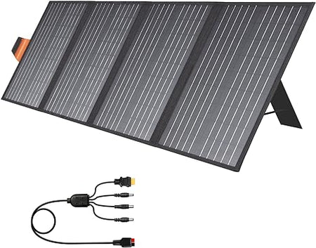 PROGENY 120W Portable Solar Panel USB-C Kickstand Foldable PARALLEL-120W - Black - Like New