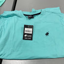 PACIFIC POLO CLUB MEN'S LONG SLEEVE - SIZE: MEN S - TEAL - Brand New